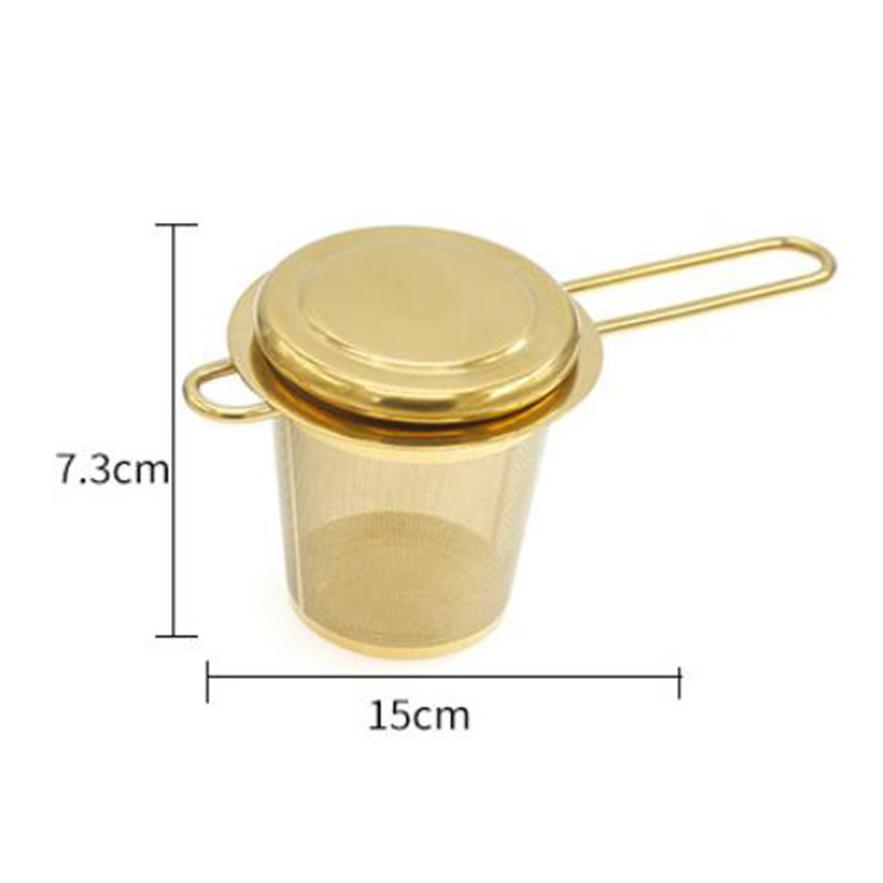 304 Stainless Steel Teas Strainer Tools Mini Tea Infuser Home Coffee Vanilla Spice Filter Diffuser Kitchen Accessories