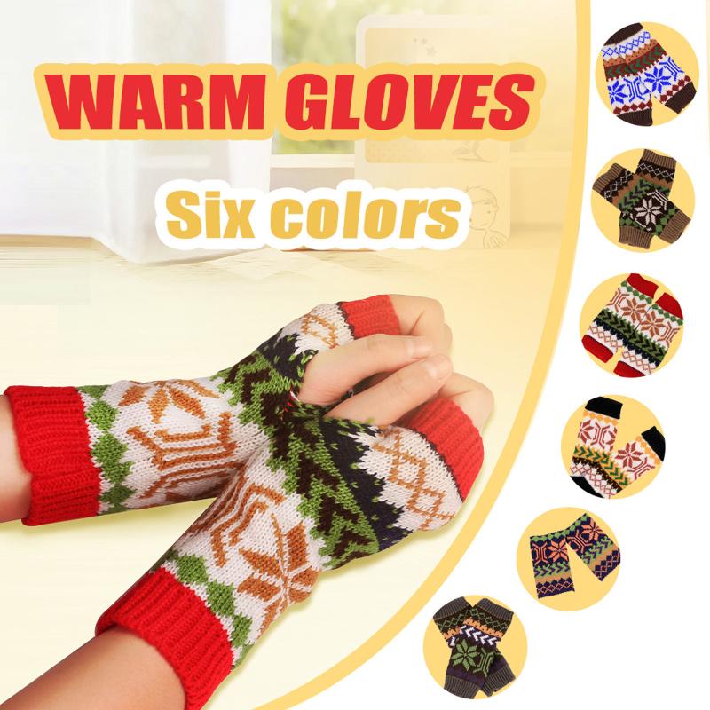 Women Fingerless Gloves Mitten Snowflake Pattern Keep Warm Winter Gloves Female Casual Knit Glove Handwarmers De Femmes
Women Fingerless Gloves Mitten Snowflake Pattern Keep Warm Winter Gloves Female Casual Knit Glove Handwarmers De Femmes