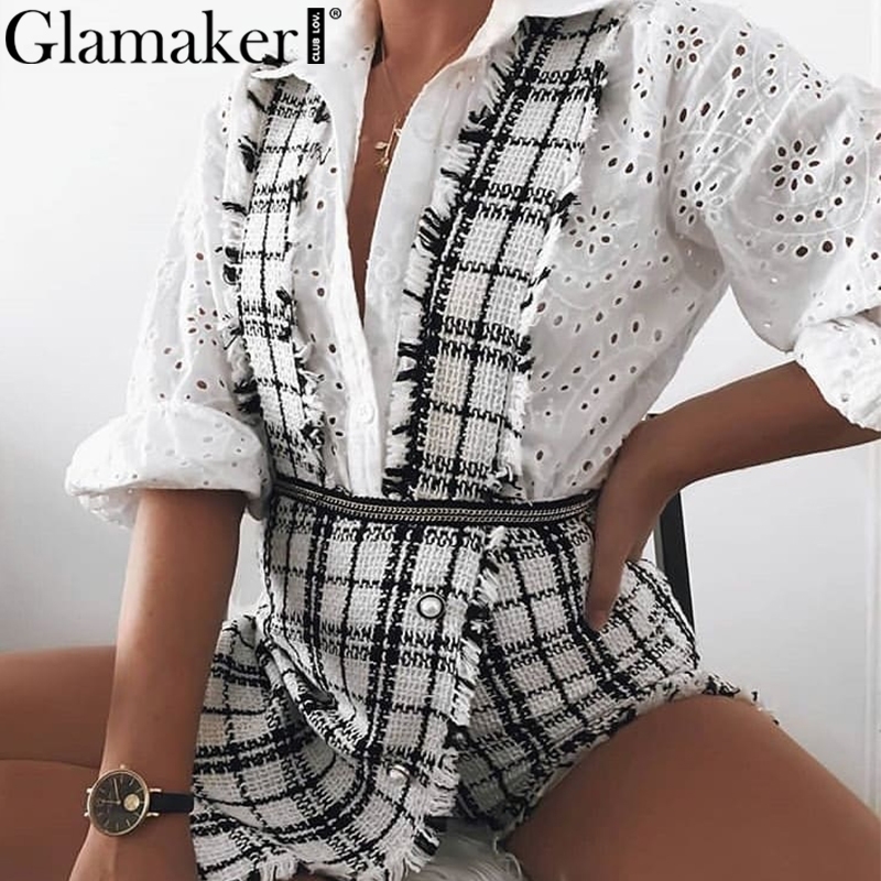 Glamaker Plaid high waist skirt tweed skort culottes Sexy buttons club short skirt female Fringe A-line mini skirt women bottoms Y200326, Black
Glamaker Plaid high waist skirt tweed skort culottes Sexy buttons club short skirt female Fringe A-line mini skirt women bottoms Y200326, Black