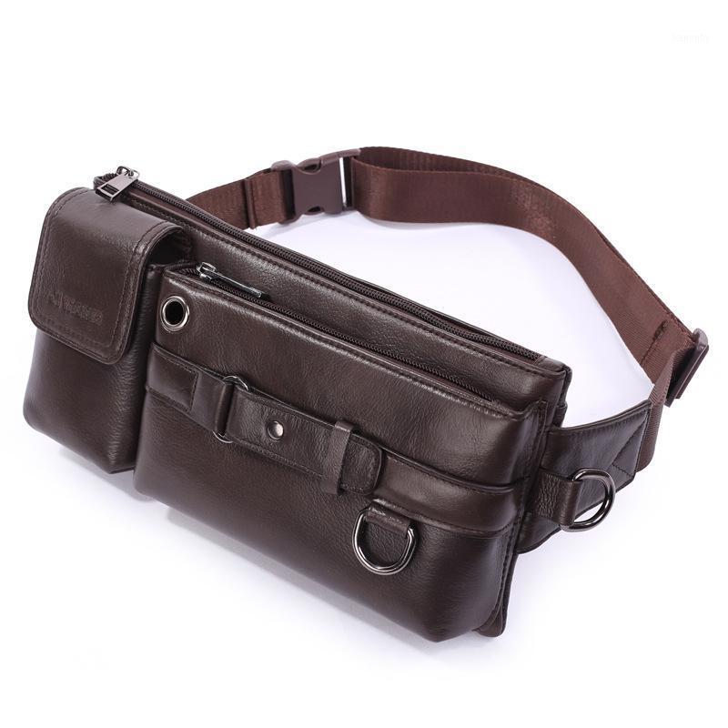 New Men's vintage Crossbody Bag Theftproof Real Leather multi function shoulder bag Casual first layer leather men's chest1, Black
New Men's vintage Crossbody Bag Theftproof Real Leather multi function shoulder bag Casual first layer leather men's chest1, Black