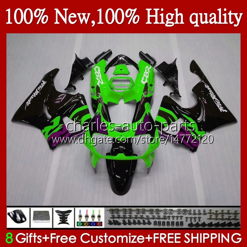 Body For HONDA CBR 893RR 900RR CBR900 black green CBR893 900 893 CC RR 95HC.156 CBR900RR 1994 1995 1996 1997 CBR893RR 94 95 96 97 Fairings