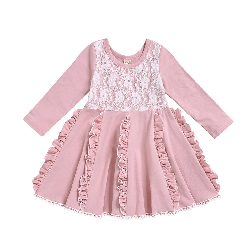 Kids Dress Lace Floral Round Neck Long Sleeve Dress One-Piece for Girls Pink 1-6 Years, As pic
Kids Dress Lace Floral Round Neck Long Sleeve Dress One-Piece for Girls Pink 1-6 Years, As pic