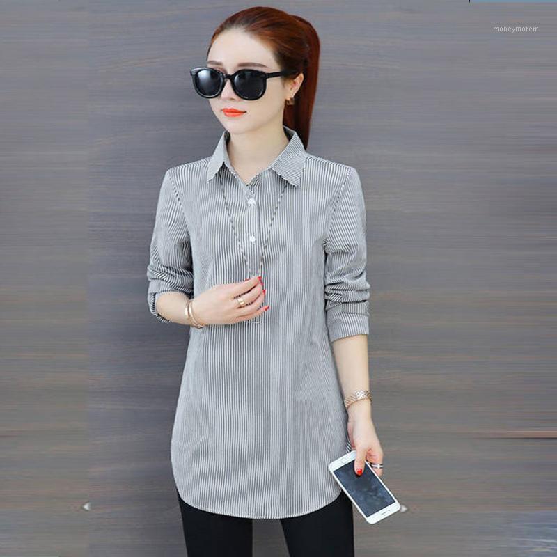 Fashion Women's Spring Autumn Style Blouses Long Sleeve Striped Women's Long Shirts Elegant Casual Tops DF34151, Blue
Fashion Women's Spring Autumn Style Blouses Long Sleeve Striped Women's Long Shirts Elegant Casual Tops DF34151, Blue