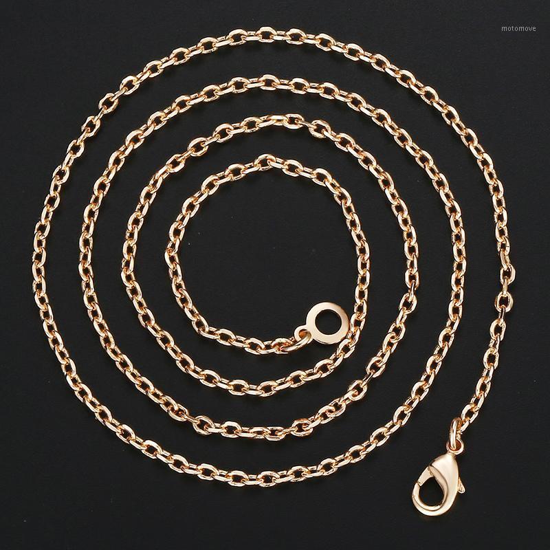 Davieslee 585 Rose Gold Necklace For Women Thin Rolo Cable Chain Womens Necklaces Dropshipping Jewelry Gifts Elegant 2mm DCN141
Davieslee 585 Rose Gold Necklace For Women Thin Rolo Cable Chain Womens Necklaces Dropshipping Jewelry Gifts Elegant 2mm DCN141