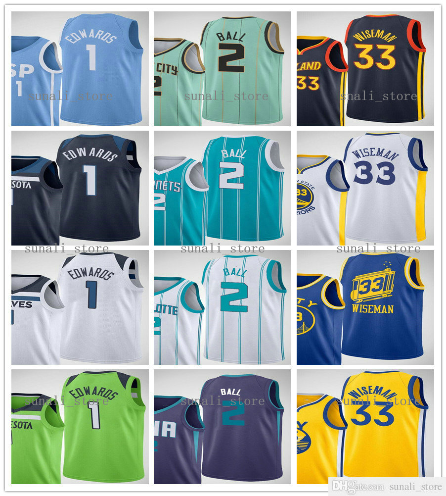2020 Basketball Draft Pick Jerseys Anthony 1 Edwards James 33 Wiseman LaMelo 2 Ball College Shirts Men Women Kids NCAA, Purple
2020 Basketball Draft Pick Jerseys Anthony 1 Edwards James 33 Wiseman LaMelo 2 Ball College Shirts Men Women Kids NCAA, Purple
