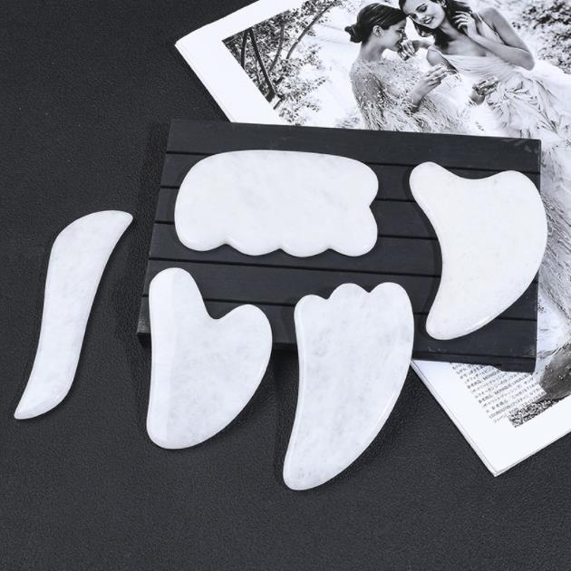 Anti Aging Beauty Jade Roller Gua Sha Face Care Massager 100% Natural Stone White Jade Facial Roller Guasha Tools
Anti Aging Beauty Jade Roller Gua Sha Face Care Massager 100% Natural Stone White Jade Facial Roller Guasha Tools