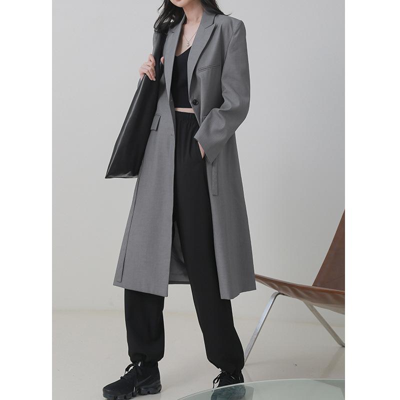 2020 Spring Womens Trench Coat Elegant Fashion Single Breasted Long Coat Windbreaker Sashes Womens Trench Coats, Black
2020 Spring Womens Trench Coat Elegant Fashion Single Breasted Long Coat Windbreaker Sashes Womens Trench Coats, Black