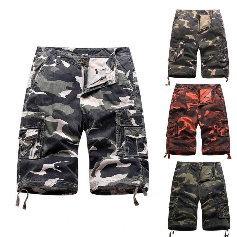 Men's Shorts Cargo Men Cool Summer Camouflage Multi Pockets Casual Sports Cycling Sweatpants Fifth Pants, White;black
Men's Shorts Cargo Men Cool Summer Camouflage Multi Pockets Casual Sports Cycling Sweatpants Fifth Pants, White;black