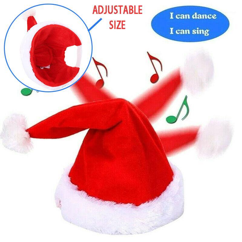 Musical Christmas Hat Singing And Dancing Funny Hat Winter Warm Hats Size Adjustable For Kid/adult Plush Toy Xmas Gift Wholesale1
Musical Christmas Hat Singing And Dancing Funny Hat Winter Warm Hats Size Adjustable For Kid/adult Plush Toy Xmas Gift Wholesale1