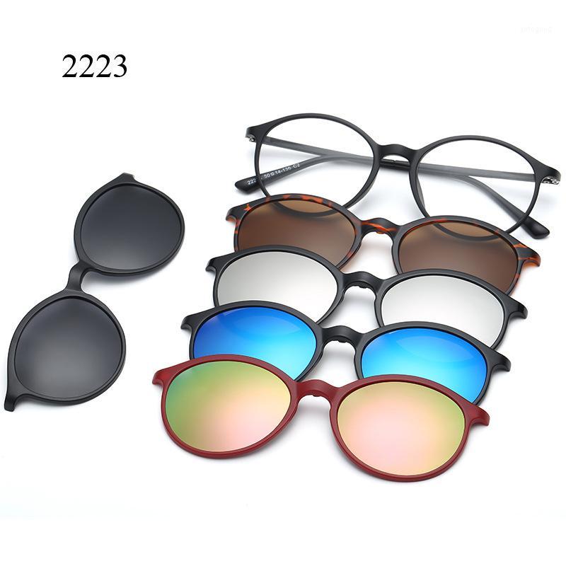 Sunglasses Male And Female Myopia Glasses Frame With Five Pieces Of Flat Mirror Double Magnetic Set Multifunctional Polarizing Lxl1
Sunglasses Male And Female Myopia Glasses Frame With Five Pieces Of Flat Mirror Double Magnetic Set Multifunctional Polarizing Lxl1