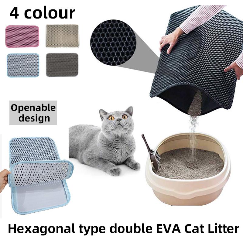 Waterproof Pet Cat Litter Mat Double Layer Litter Cat Pads Trapping Pets Box Mat Pet Products Bed For Cats House Clean
Waterproof Pet Cat Litter Mat Double Layer Litter Cat Pads Trapping Pets Box Mat Pet Products Bed For Cats House Clean