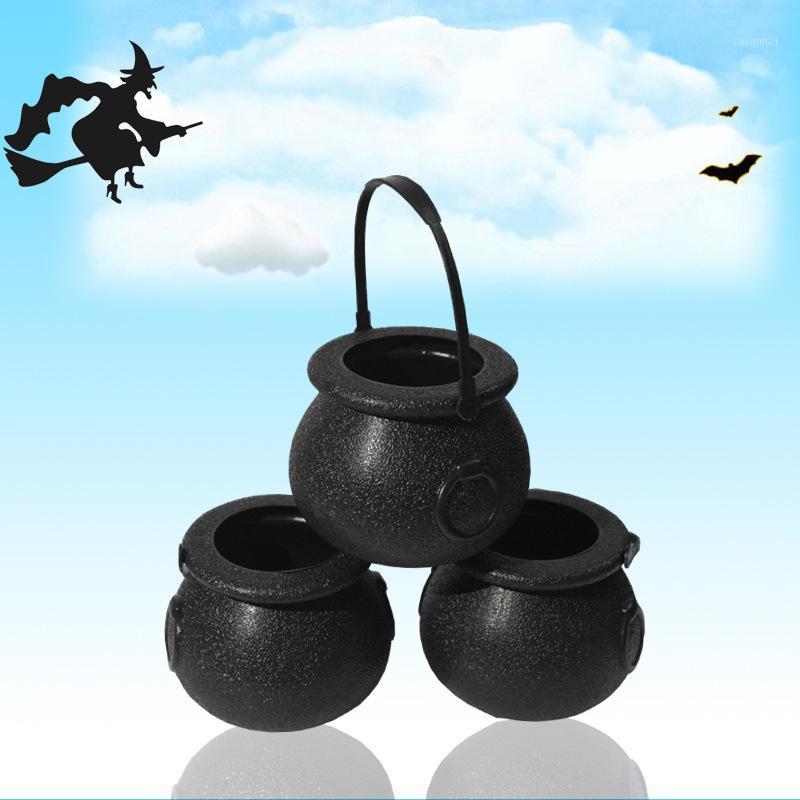 Halloween Candy Kettle Mini Plastic Witch Cauldron Candy Pot Hanging Buckets with Handle for Party Bar KTV Haunted House HUG-1
Halloween Candy Kettle Mini Plastic Witch Cauldron Candy Pot Hanging Buckets with Handle for Party Bar KTV Haunted House HUG-1