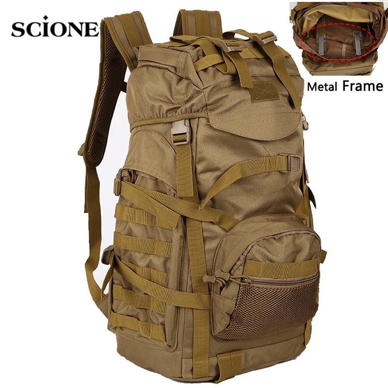 Molle 60L Camping Bags Tactical Bag Large Rucksack Hiking Backpacks Outdoor Army Bags Men Sports Trekking Bag XA281A, Black
Molle 60L Camping Bags Tactical Bag Large Rucksack Hiking Backpacks Outdoor Army Bags Men Sports Trekking Bag XA281A, Black
