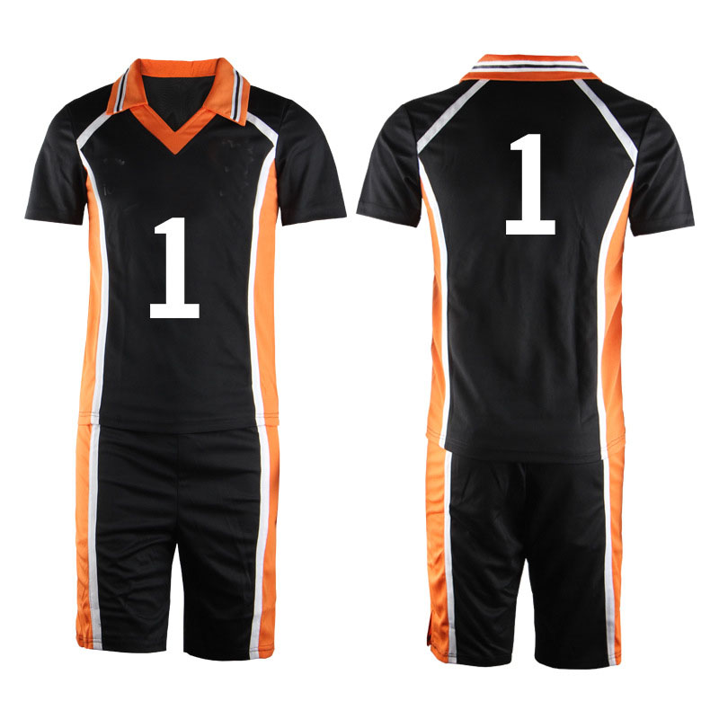 Anime Haikyuu Cosplay Costume Karasuno High School Volleyball Club Hinata Shyouyou Kageyama Tobio Sportswear Jerseys Uniform Top&Shorts