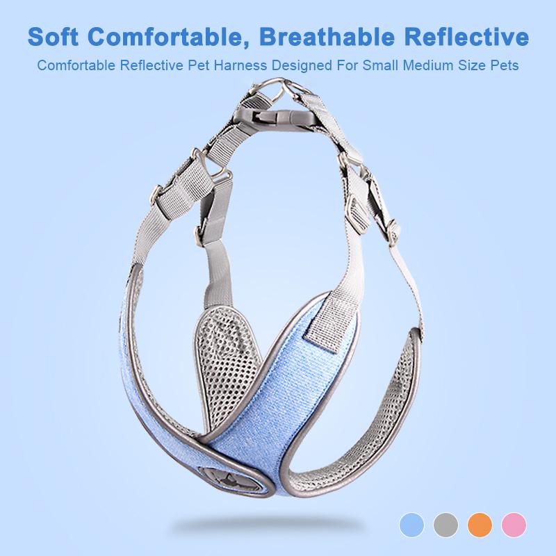 Puppy Harness No Pull Dog Accessories Arnes Para Perro Szelki Dla Psa Pet Harnais Chien Vest Reflective X-Shaped For Small Dogs
Puppy Harness No Pull Dog Accessories Arnes Para Perro Szelki Dla Psa Pet Harnais Chien Vest Reflective X-Shaped For Small Dogs