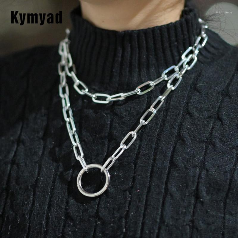 Kymyad Necklace Women Geometric Circular Pendant Necklaces Gold Siver Color Link Chains Collier Femme Bijoux Statement Necklace1
Kymyad Necklace Women Geometric Circular Pendant Necklaces Gold Siver Color Link Chains Collier Femme Bijoux Statement Necklace1