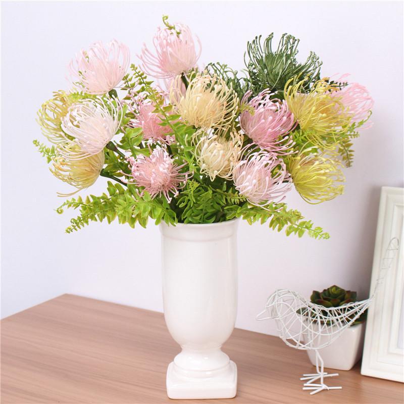 European artificial plastic jellyfish grass pin cushion flower home hotel table DIY decoration fake flower Photography props1, White
European artificial plastic jellyfish grass pin cushion flower home hotel table DIY decoration fake flower Photography props1, White