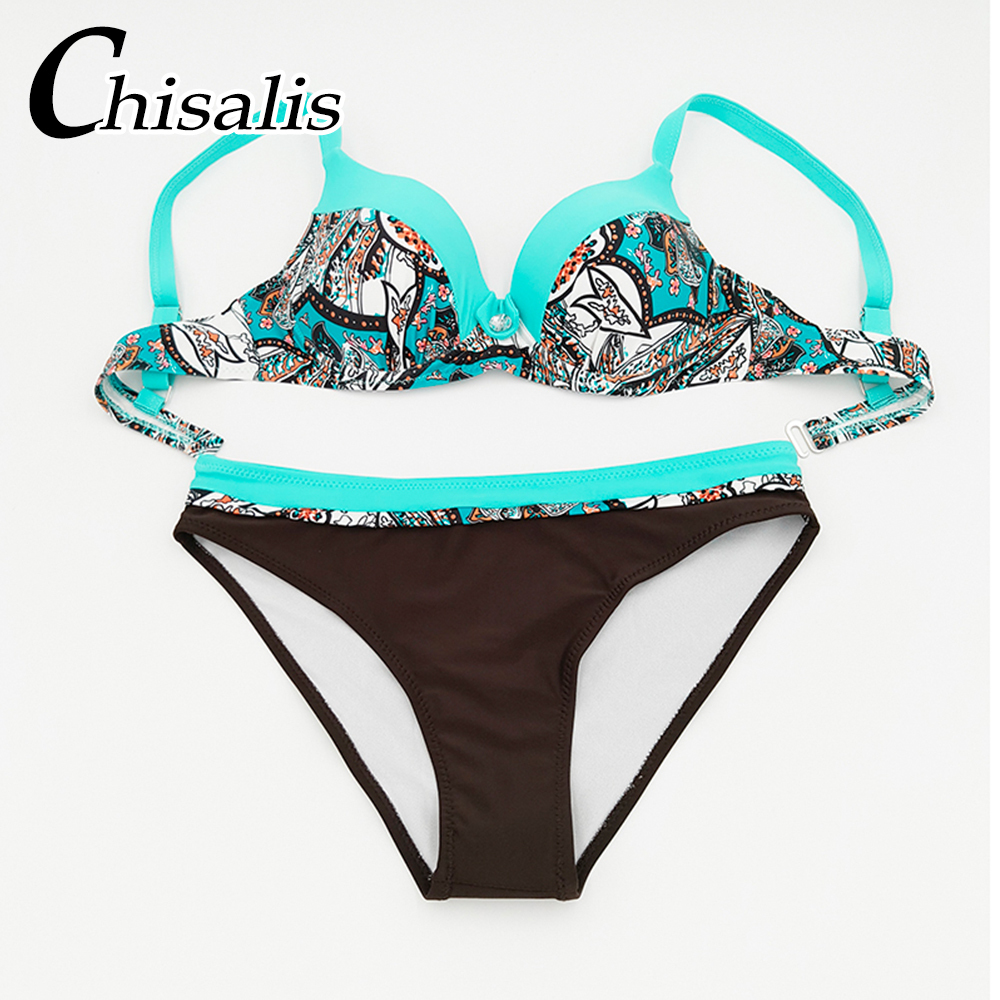 Chisalis Sexy Swimsuit Print Push Up Swimwear Women Brazilian Bikini Set Beach Bathing Suit floral biquini XXL Y200319, A color bikini
Chisalis Sexy Swimsuit Print Push Up Swimwear Women Brazilian Bikini Set Beach Bathing Suit floral biquini XXL Y200319, A color bikini