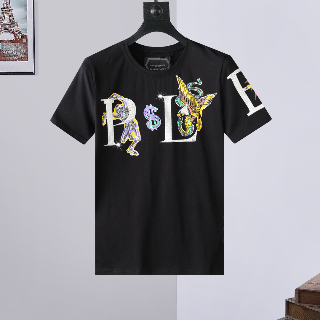 Designer Mens PP Skull Diamond t shirts Short sleeve Brand Spring and Summer high O-Neck Quality Skulls TShirt tees phillip plain 002, Purple
Designer Mens PP Skull Diamond t shirts Short sleeve Brand Spring and Summer high O-Neck Quality Skulls TShirt tees phillip plain 002, Purple