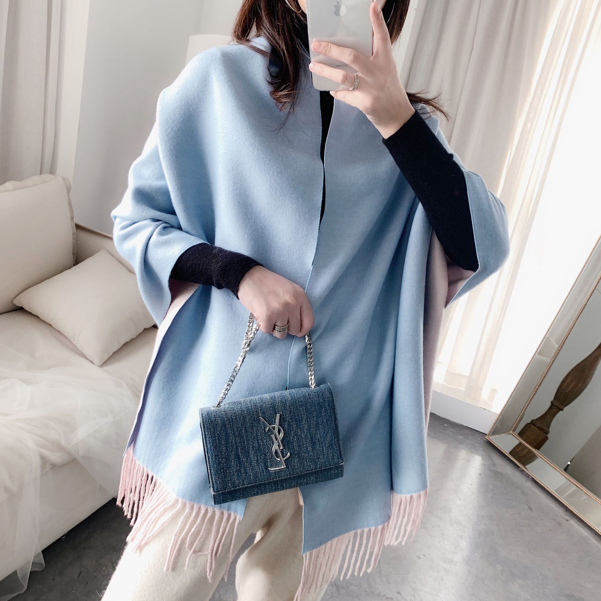 Double-sided female cashmere scarf 2020 winter scarves shawls and high-quality hot thick wrap pashmina lady blanket stole
Double-sided female cashmere scarf 2020 winter scarves shawls and high-quality hot thick wrap pashmina lady blanket stole