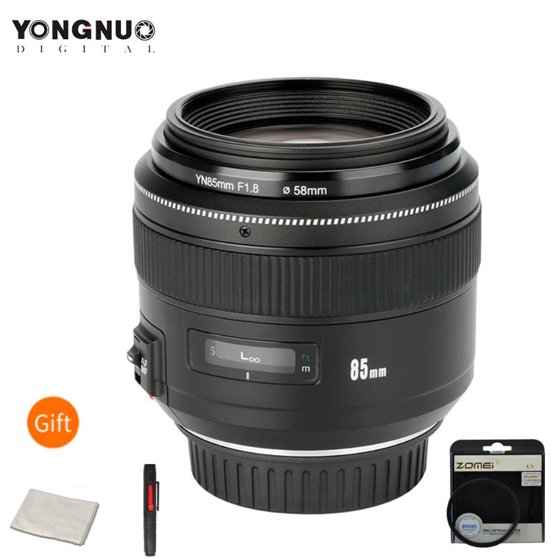 YONGNUO YN85mm F1.8 Camera Lens for Canon EF Mount EOS 85mm AF/MF Standard Medium Telephoto Lenses Fixed Focal Camera Lens 5DIII
YONGNUO YN85mm F1.8 Camera Lens for Canon EF Mount EOS 85mm AF/MF Standard Medium Telephoto Lenses Fixed Focal Camera Lens 5DIII