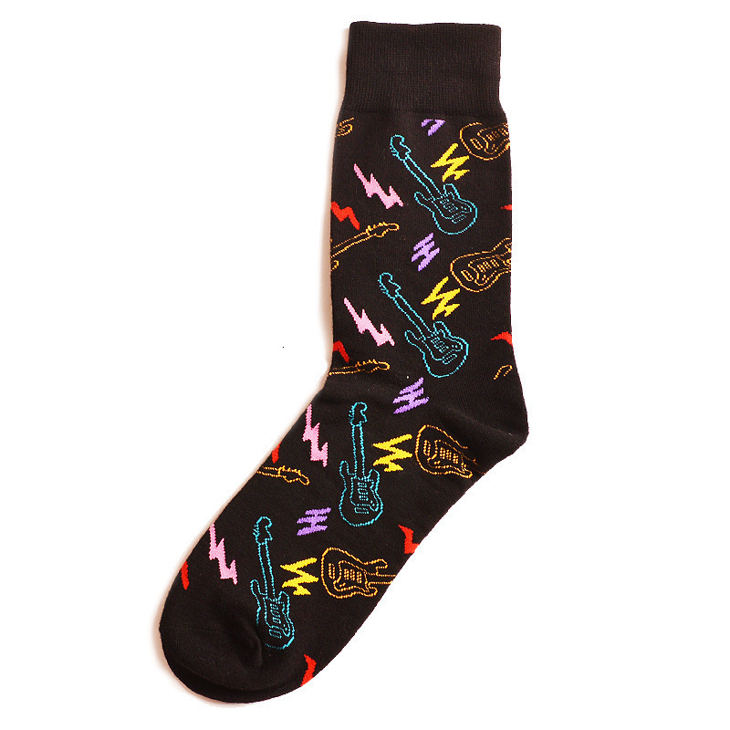 combed cotton Jacquard cartoon Geometric music men's conforms male business dress crew socks wedding gift sox 2pcsXHMC5D, Black
combed cotton Jacquard cartoon Geometric music men's conforms male business dress crew socks wedding gift sox 2pcsXHMC5D, Black