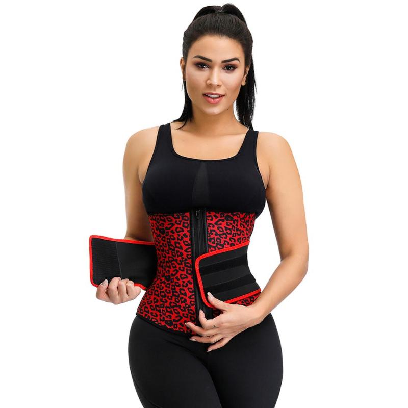 Neoprene Leopard Belt Big Size Waist Trainer 40FP28