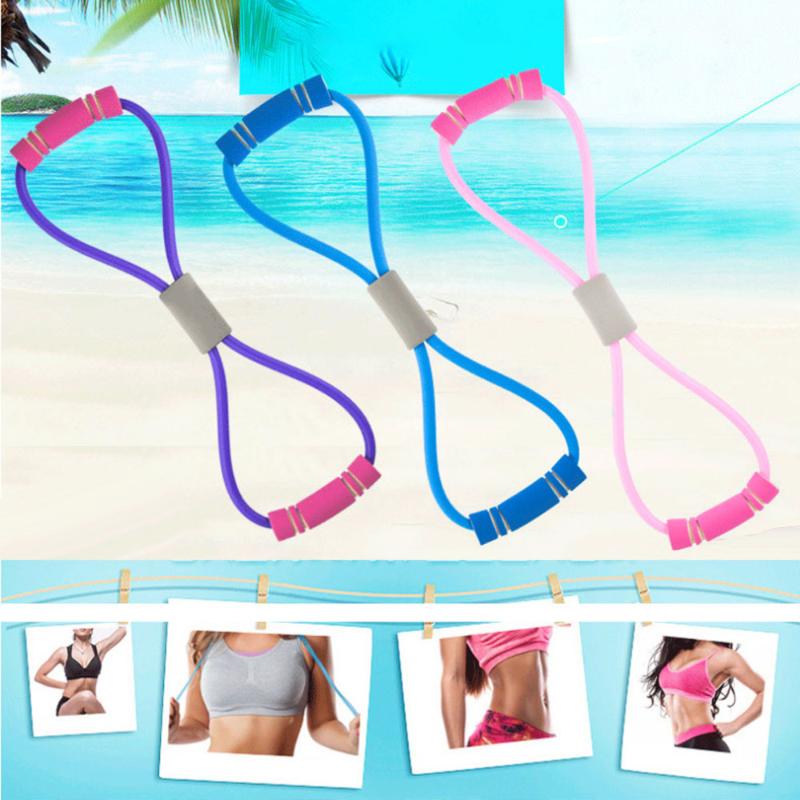New Yoga Gym Fitness Resistance 8 Word Chest Expander Rubber Elastic Bands for Workout Muscle Fitness Sports Exercise
New Yoga Gym Fitness Resistance 8 Word Chest Expander Rubber Elastic Bands for Workout Muscle Fitness Sports Exercise