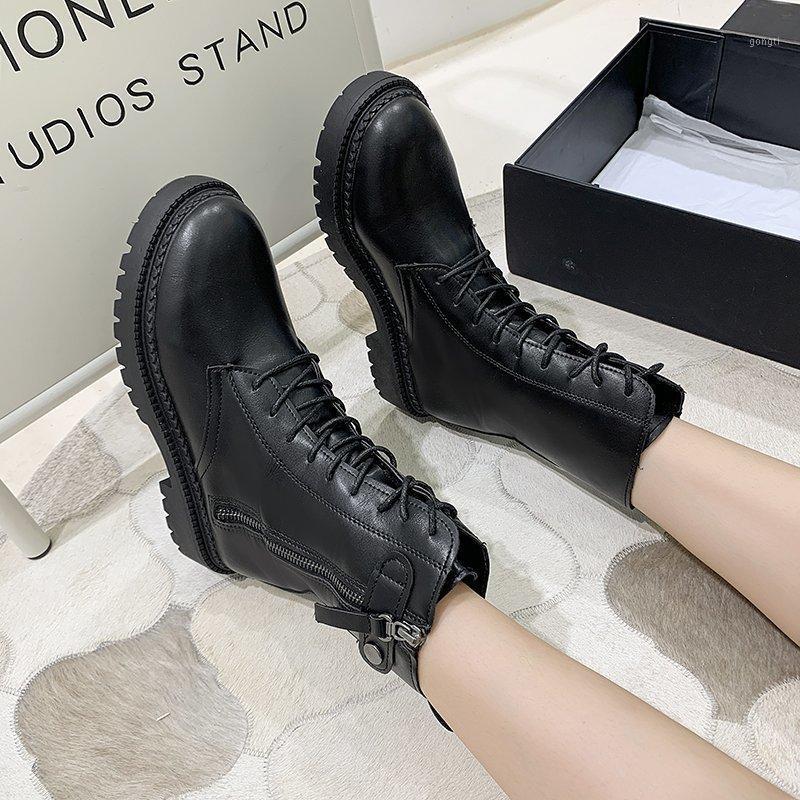 Flat Heels Round Toe Zip Lace Up Shoes Woman Winter Comfortable Short Botas Dropshipping Women Fashion PU Leather Ankle Boots1, Black
Flat Heels Round Toe Zip Lace Up Shoes Woman Winter Comfortable Short Botas Dropshipping Women Fashion PU Leather Ankle Boots1, Black