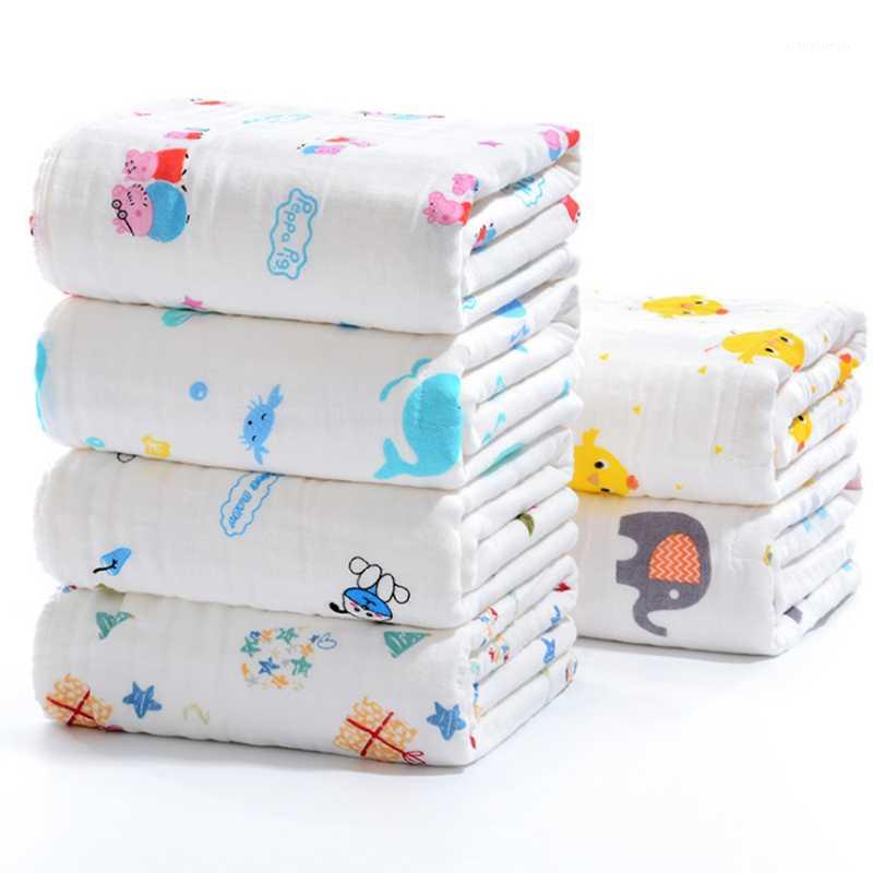 Gauze Cotton Baby Blanket Muslin Baby Swaddles Infant Wrap Bath Towel Sleepsack Stroller Cover Play Mat1, Style 1
Gauze Cotton Baby Blanket Muslin Baby Swaddles Infant Wrap Bath Towel Sleepsack Stroller Cover Play Mat1, Style 1