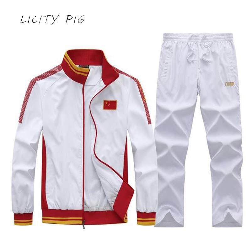 2020 tracksuit men two piece set mens outfits zip jacket trackpants olympic track suit student school clothes jogging sweatsuits LJ201125, Gray
2020 tracksuit men two piece set mens outfits zip jacket trackpants olympic track suit student school clothes jogging sweatsuits LJ201125, Gray