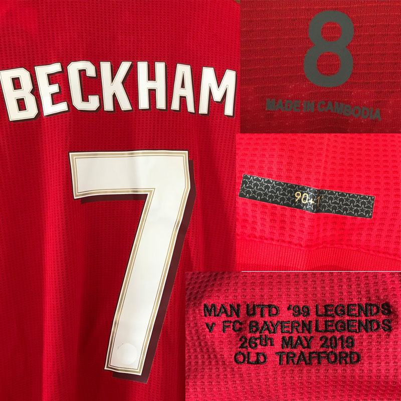 2019-2020 Match Worn Player Issue 99 Ledends Beckham With Embroidery Match Details Size 8 Cusomize Any Name Number Soccer Nameset Patch
2019-2020 Match Worn Player Issue 99 Ledends Beckham With Embroidery Match Details Size 8 Cusomize Any Name Number Soccer Nameset Patch