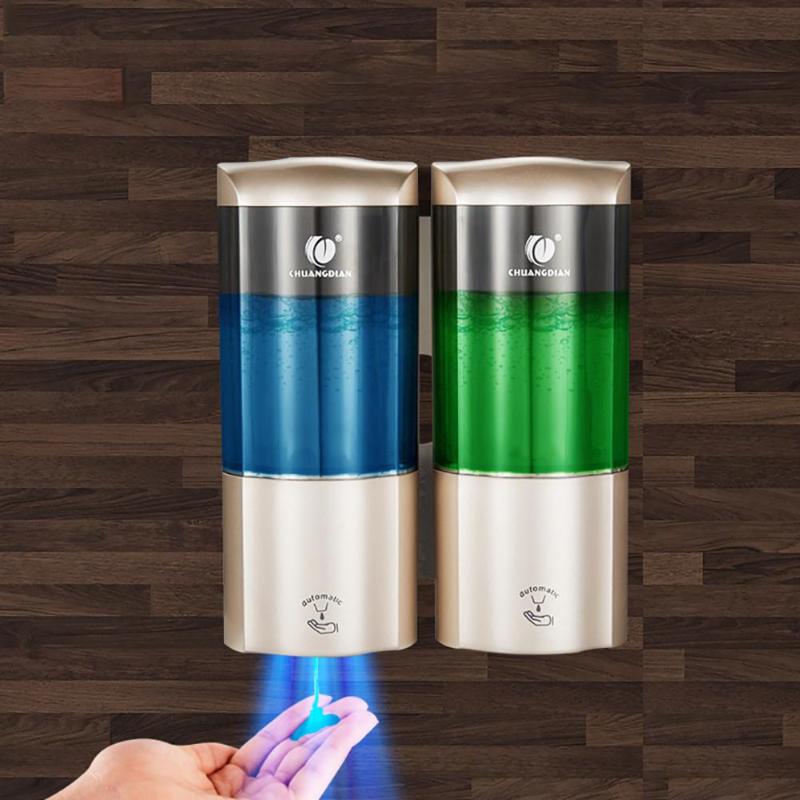 New arrival 2Pcs 500ml smart Luxurious Wall-Mount Automatic IR Sensor Kitchen Bathroom Soap Lotion Dispenser drop shipping
New arrival 2Pcs 500ml smart Luxurious Wall-Mount Automatic IR Sensor Kitchen Bathroom Soap Lotion Dispenser drop shipping