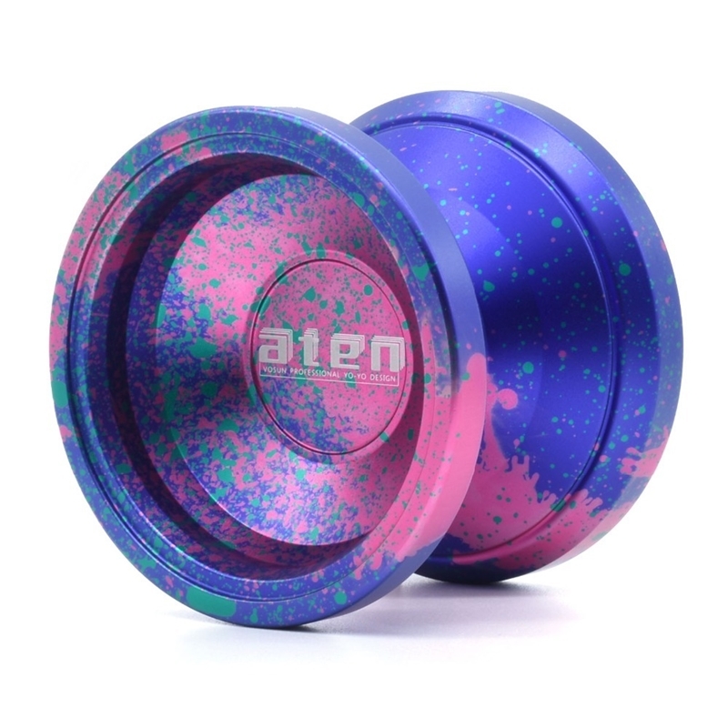 VOSUN O2 Aten Metal YOYO VoSun Professional Yo-Yo 10 balls Bearing European original Design Unresponsive yoyos 1A 3A 5A Y200428 от DHgate WW