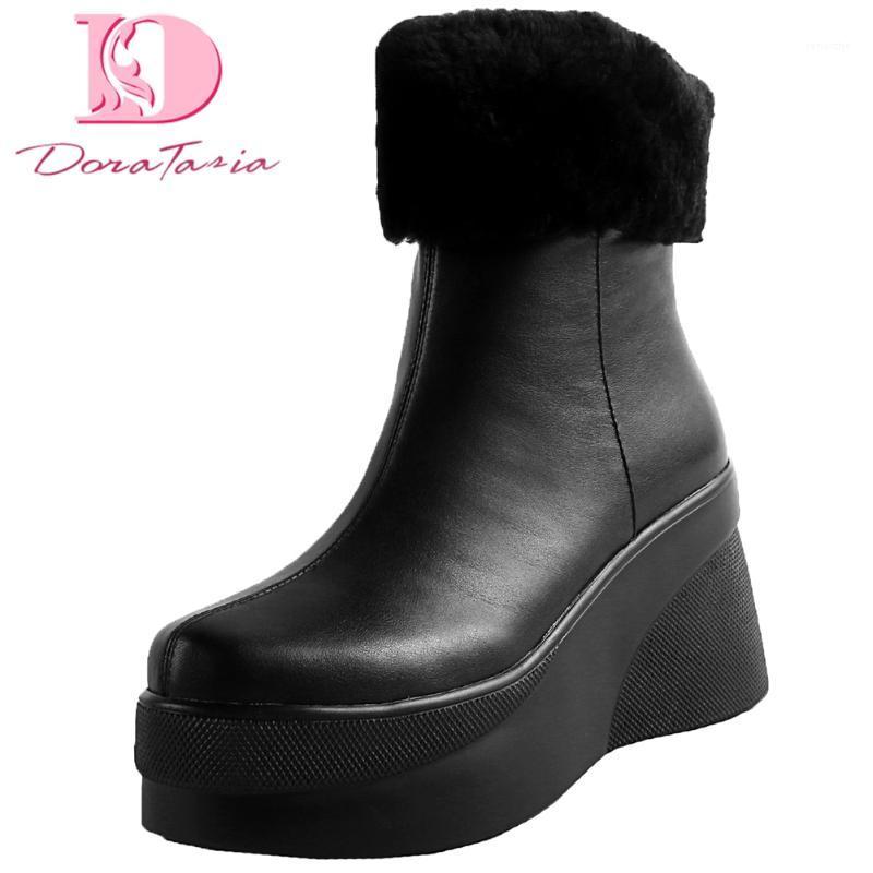 Doratasia 2020 New Arrivals Genuine Cow Leather Platform Ankle Boots Woman Shoes Zip Up Concise Shoes Women Boots Female1, Beige
Doratasia 2020 New Arrivals Genuine Cow Leather Platform Ankle Boots Woman Shoes Zip Up Concise Shoes Women Boots Female1, Beige