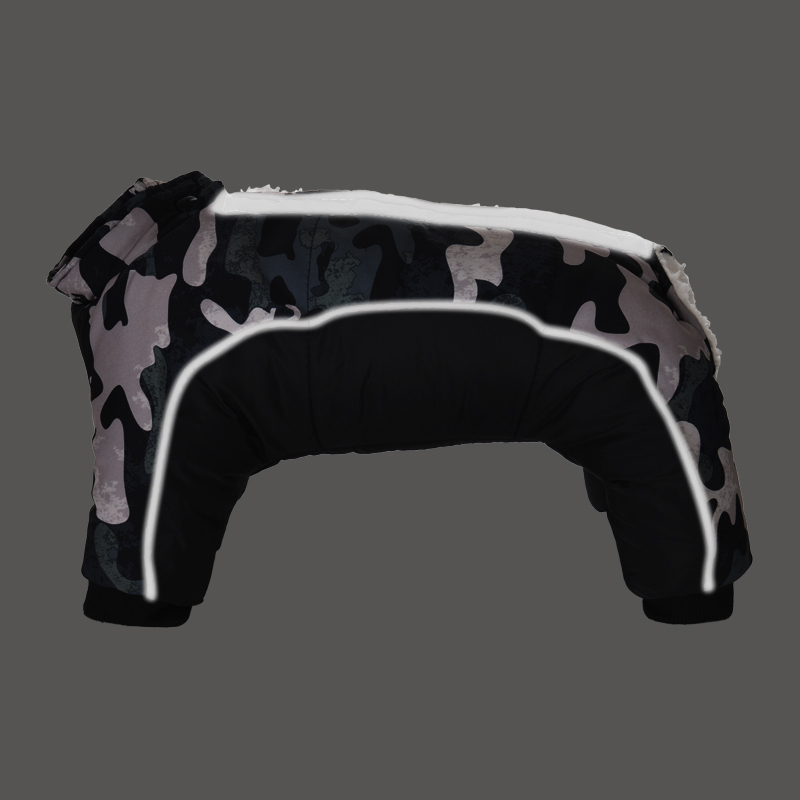 Winter Dog Clothes Thicken Warm Puppy Pet Coat Reflective Dog Jacket Chihuahua French Bulldog Clothing Clothes For Small Dogs LJ201201