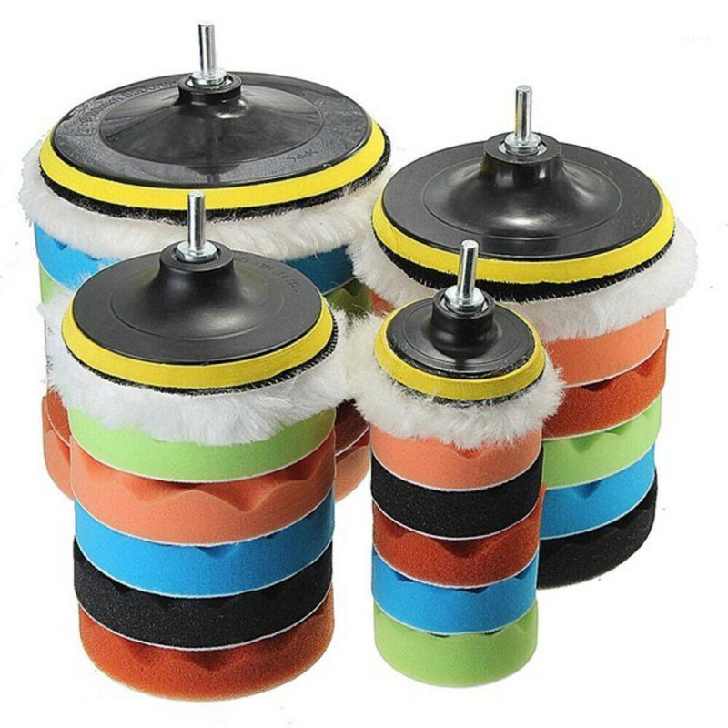 19pcs 3" 80mm Car Polishing Pad Sponge Buffing Waxing Boat Car Polish Buffer Drill Wheel Polish Pad + M10 Drill Adapter1
19pcs 3" 80mm Car Polishing Pad Sponge Buffing Waxing Boat Car Polish Buffer Drill Wheel Polish Pad + M10 Drill Adapter1