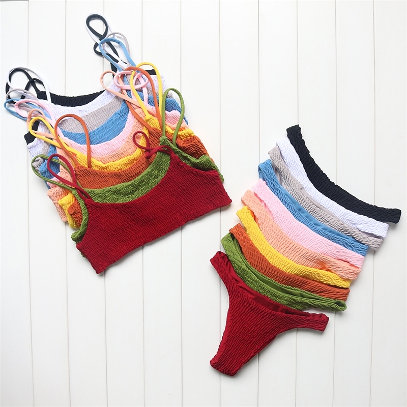 OMKAGI Brazilian Bikini Swimsuit Women Swimwear Off Shoulder Sexy Push Up Thong Bikinis Set Swimming Bathing Suit Beachwear Y200319, B1249mp
OMKAGI Brazilian Bikini Swimsuit Women Swimwear Off Shoulder Sexy Push Up Thong Bikinis Set Swimming Bathing Suit Beachwear Y200319, B1249mp