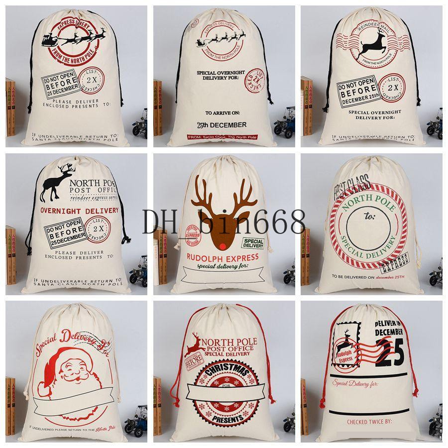 Xmas Gifts Drawstring Canvas Santa Sacks Christmas Large Canvas Monogrammable Santa Claus Drawstring Bag with Reindeers DH0211
Xmas Gifts Drawstring Canvas Santa Sacks Christmas Large Canvas Monogrammable Santa Claus Drawstring Bag with Reindeers DH0211
