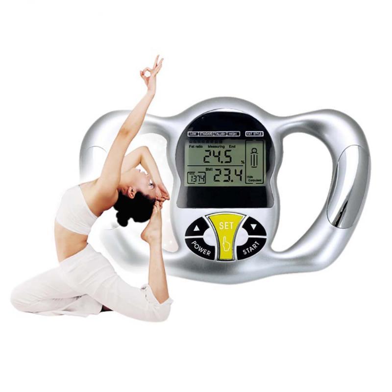 BMI Tester Digital Fat Analyzer Body Health Monitor Wireless LCD Screen Skinfold Thickness Caliper Loss Weight Calculator Tools
BMI Tester Digital Fat Analyzer Body Health Monitor Wireless LCD Screen Skinfold Thickness Caliper Loss Weight Calculator Tools