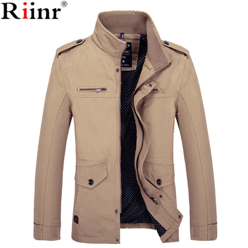 Clothes Coat Arrival Male Jacket Slim Fit High Quality Mens Spring Clothing Man Jackets Zipper Warm CottonPadded 201118