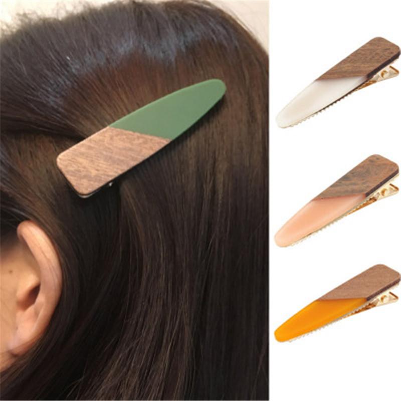 Fashionable Dongdaemun Wooden Stitching Hairpin Korean Jelly Color Duckbill Hair Ornament
Fashionable Dongdaemun Wooden Stitching Hairpin Korean Jelly Color Duckbill Hair Ornament