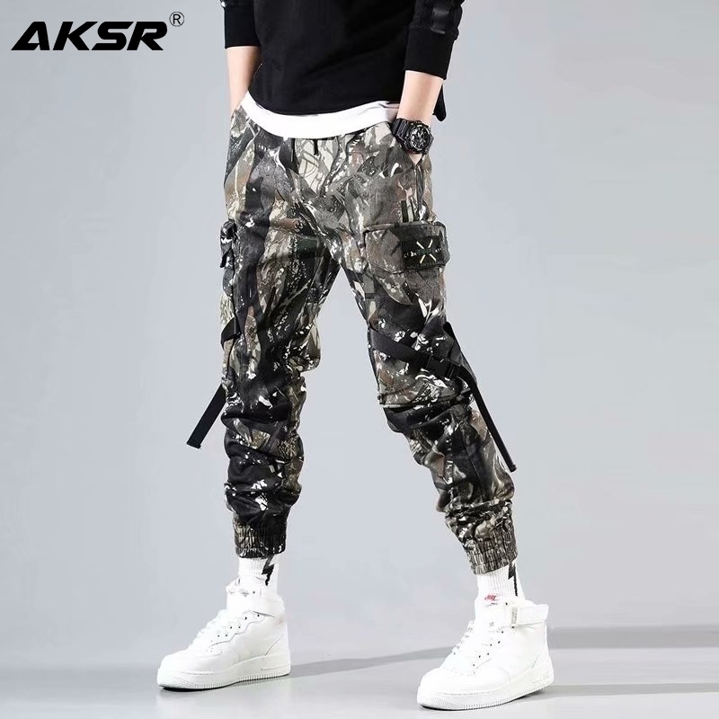AKSR Men's military joggers Streetwear Pants Hip Hop Sweatpants Joggers Trousers Tactical Mens Pants Cargo Harem Pants Men 201126, Shamo
AKSR Men's military joggers Streetwear Pants Hip Hop Sweatpants Joggers Trousers Tactical Mens Pants Cargo Harem Pants Men 201126, Shamo