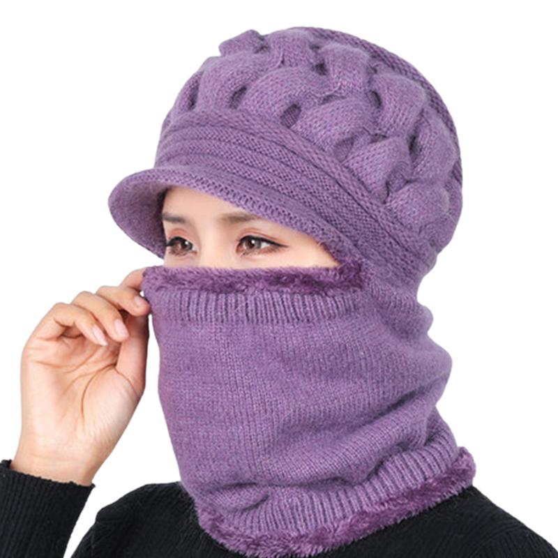 Face Protection Skiing Fashion Skull Cap Outdoor Sports Soft Knitted With Visor Women Winter Hat Neck Warmer Ladies Thermal, Khaki
Face Protection Skiing Fashion Skull Cap Outdoor Sports Soft Knitted With Visor Women Winter Hat Neck Warmer Ladies Thermal, Khaki