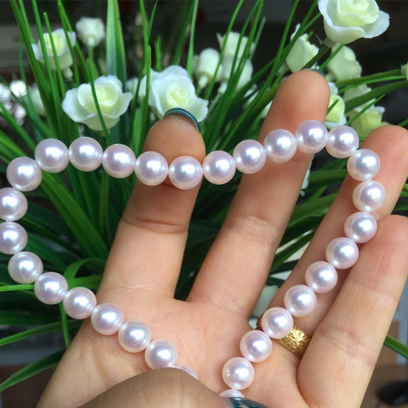 Freshwater pearl necklace perfect quality with best luster size7.5-8mm round shape Loose pearl 200trand
Freshwater pearl necklace perfect quality with best luster size7.5-8mm round shape Loose pearl 200trand