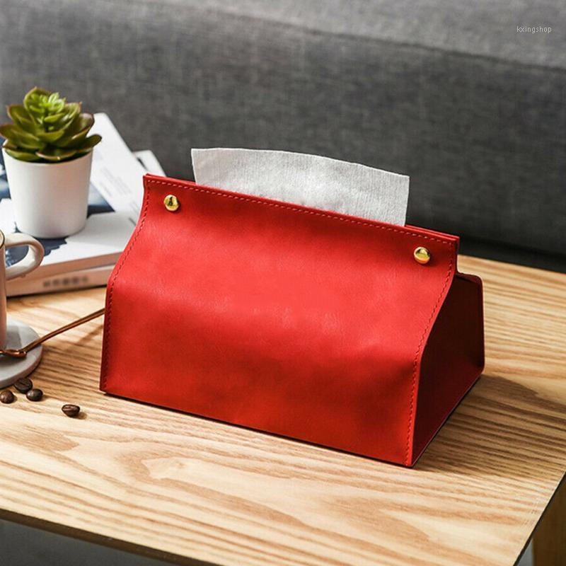PU Leather Facial Tissue Box Cover Rectangular Napkin Snap Closure Hold for Home Car YE-Hot1
PU Leather Facial Tissue Box Cover Rectangular Napkin Snap Closure Hold for Home Car YE-Hot1