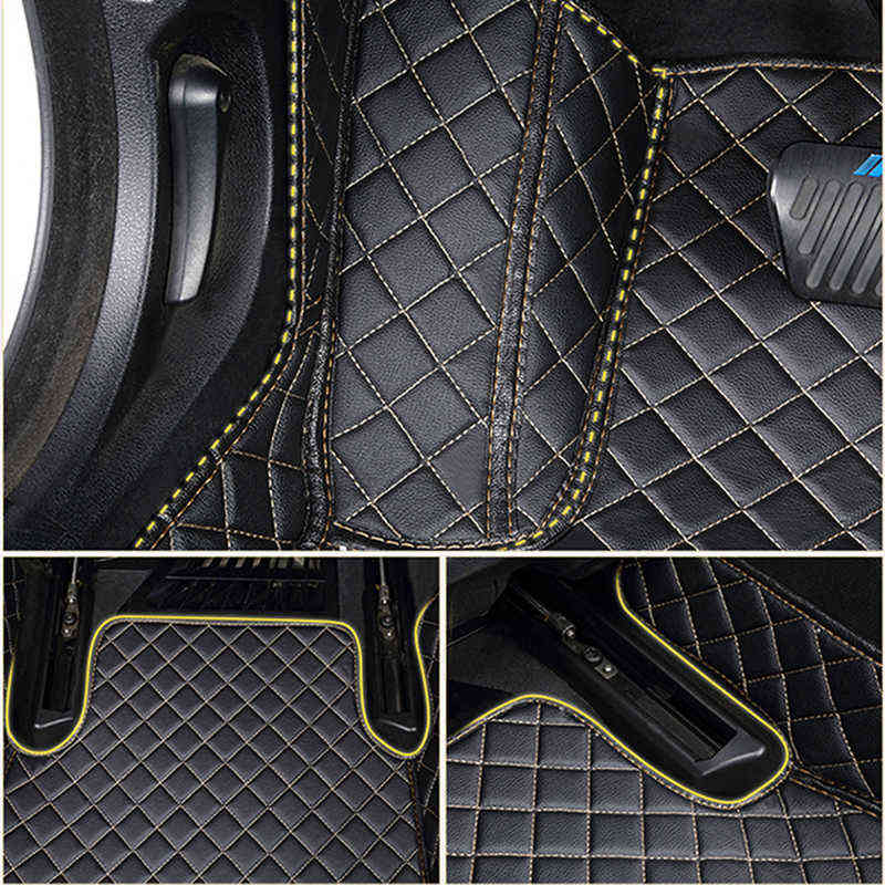 Custom car floor mat For Changan all models CS55 CS75 CS35 CX20 CX30 CS15 CS95 auto Double foot mats H220415