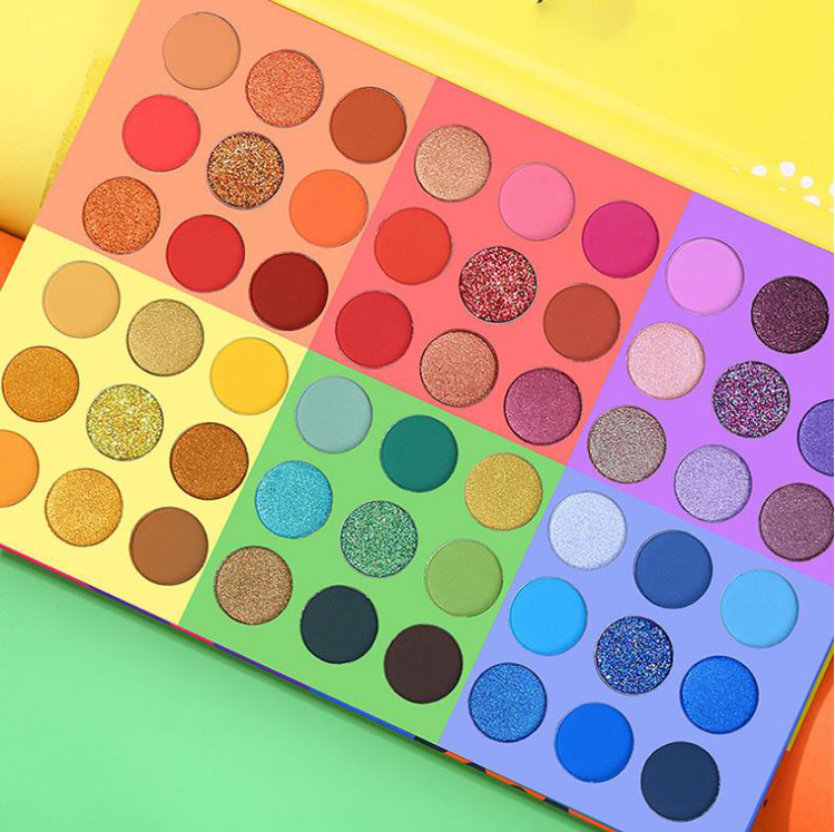 COCO URBAN 6 in 1 Splashy Candies 54 Colors Eye Shadow Palette Vivid Summer Look Eyes Makeup Glitter Shimmer Matte Eyeshadow Powder, Mixed color
COCO URBAN 6 in 1 Splashy Candies 54 Colors Eye Shadow Palette Vivid Summer Look Eyes Makeup Glitter Shimmer Matte Eyeshadow Powder, Mixed color