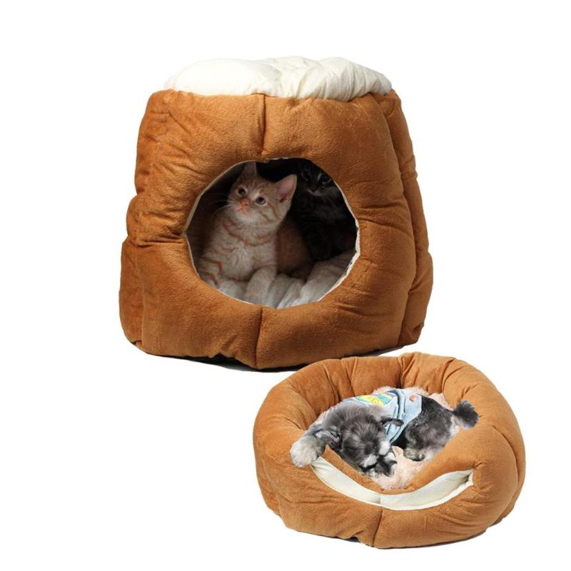 Foldable Cat Puppy Bed Winter Warm Nest With Mat Breathable Chihuahua Cat Beds Mat Cushion
Foldable Cat Puppy Bed Winter Warm Nest With Mat Breathable Chihuahua Cat Beds Mat Cushion