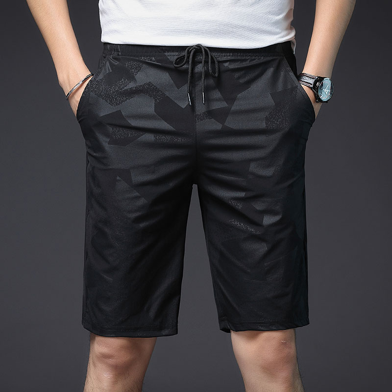Beach Casual Shorts Mens Sport Running Men Short Pants Printed Elastic Waist Shorts Homme 2020 Summer Handsome Male Short Pants, Black
Beach Casual Shorts Mens Sport Running Men Short Pants Printed Elastic Waist Shorts Homme 2020 Summer Handsome Male Short Pants, Black